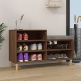 VidaXL Pantofar, stejar maro, 102x36x60 cm, lemn prelucrat