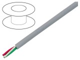 Cablu ALPHA WIRE EcoCable Mini 4x24AWG neecranat 300V 305m Cu litat