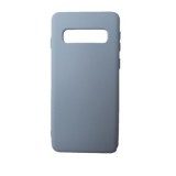 Husa silicon soft-touch compatibila cu Samsung Galaxy S10, Gri, ALC MOBILE
