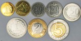 POLONIA LOT / SET , Nr 1 - 8 buc : 1 +2 +10 + 20 + 50 Groszy +1+ 2 +5 Zloti 2020 , VF+/ XF