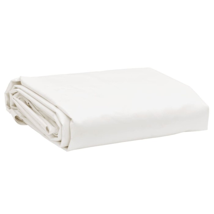 Prelată, alb, &Oslash; 2,2 m, 650 g/m&sup2;