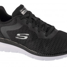 Pantofi pentru adidași Skechers Bountiful - Quick Path 12607-BKW negru