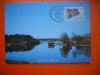 HOPCT MAXIMA NR 1075 DRAPEL - PEISAJ DIN ALAND FINLANDA 1986 EXPOZITIE FILAT SCANDINAVIA -EUROPA