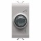 Variator rotativ cu led 1M Gewiss Chorus bej satinat MAT GW13564