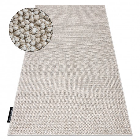Covor CASABLANCA LOOP bej, bucla, moale, 400x400 cm