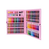 Set Complet pentru Desenat si Pictat, 168 de Elemente, Roz, Oem