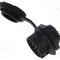 Conector circular soclu tată 8 pini 5A 250V IP67 drept LUTRONIC