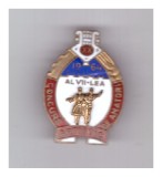 Insigna 1964 Al VII-lea concurs artistic de amatori, stare foarte buna, Romania de la 1950
