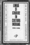 bnk ant Sergiu Al-George - Limba si gandire in cultura indiana