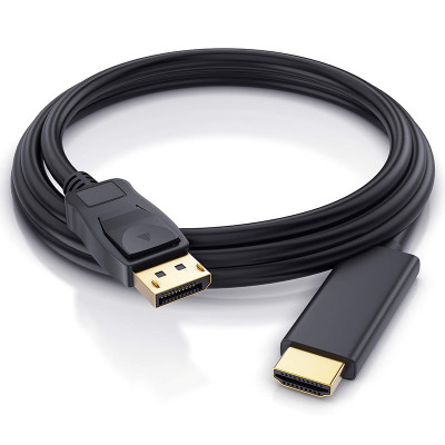 Cablu display port tata - HDMI tata 10m foto