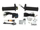 Set Mansoane Incalzite Moto Universale Oxford OF771, 12V, Negru, 2 Niveluri Temperatura, Montare Rapida