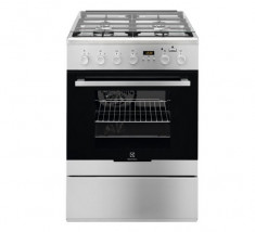 Aragaz mixt Electrolux EKK64982OX 4 arzatoare pe gaz cuptor electric 58 litri Inox foto