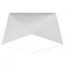 Lustră De Tavan Hexa Alb Pvc 1 Bec Geometric Modern De Interior