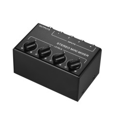Mini Mixer pasiv 4 intrari - 1 iesire , nou