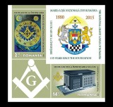 Cumpara ieftin Bloc Timbre 135 DE ANI DE LA INFIINTAREA MARII LOJI NATIONALE DIN ROMANIA