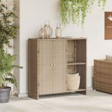 VidaXL Dulap de depozitare cu depozitare Bej 100 x 36 x 102 cm Ratan