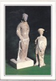 Bnk cp Constanta - Muzeul de arheologie - Statuete de tip Tanagra - necirculata, Printata
