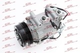 Compresor AC nou Honda Cr-Z 10-, Insight 09-, motor: 1.5, Keihin type: HSK70, Diam. fulie (mm) 112, SRLine, 38810RBJA01; 38810RBJA02