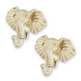 Pereche cuiere din fonta cu capete de elefanti HA-55, Ornamentale