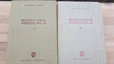 Biochimie medicala 1, 2- Eugenia Soru foto