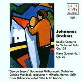 CD # Johannes Brahms, Mihaela Martin, Cristian Mandeal, "George Enescu" Bucharest Philharmonic " &ndash; Double Concerto - Piano Quartet No. 1 (EX)