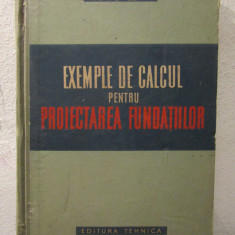 Exemple de calcul pentru proiectarea fundațiilor - Hugo Lehr