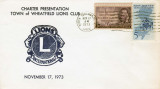 Plic LIONS CLUB, North Tonawanda, S.U.A., 17 Noiembrie 1973