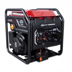 Generator de curent electric, 230V 5.5 KW, pornire manuala, motor in 4 timpi invetor, monofazat, Satra