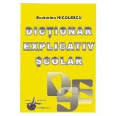 Dictionar explicativ scolar, Ecaterina Nicolescu