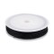 Fir elastic rotund din nylon, diamentru 0,8 mm, 18 m, Negru