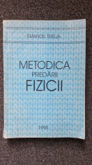 METODICA PREDARII FIZICE - Emanoil Tereja