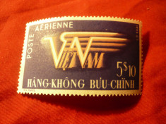 Timbru Vietnam Sud 1952 - Aviatie , val.5,1$ foto