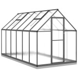 Cumpara ieftin Sere cu cadru de baza, antracit, 334x169x202 cm, aluminiu