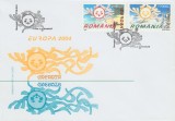 2004 Romania, FDC Europa - Vacanta LP 1638, plic prima zi, Romania de la 1950, Organizatii internationale