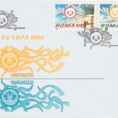 2004 Romania, FDC Europa - Vacanta LP 1638, plic prima zi