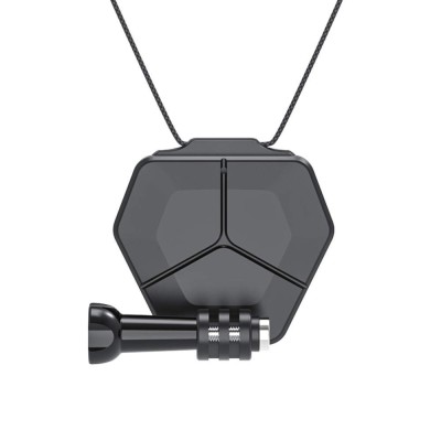 Sistem magnetic Surewo pentru prinderea camerelor DJI Action 2, Action 1, GoPro Hero 13,12,11,10,9,8,7,6,5,4 pe haine, negru foto