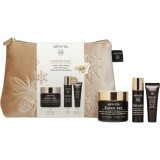 Apivita Queen Bee Gift Pouch (with Light Cream) set cadou &icirc;mpotriva &icirc;mbătr&acirc;nirii pielii
