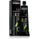 L&rsquo;Or&eacute;al Professionnel Inoa Culoare permanenta pentru par fără amoniac culoare 7.43 60 ml