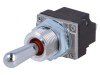 Comutator basculant 3 poziții ON-OFF-ON 0,1A/28VDC