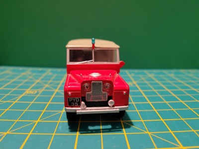Macheta Land Rover Fire Recon foto