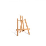 Șevalet Pictură Lemn, 30cm, Natural, Suport Tablou 19cm - Șevalet de Masă Artă, Desen, Pictură