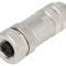 Conector M12 mamă 5-pini IP67