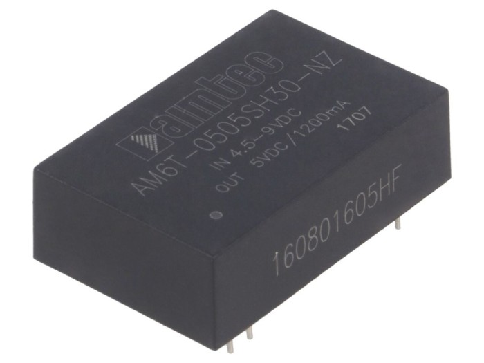 Convertor DC/DC 6W 4.5-9V la 5V