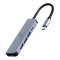 DOCKING Station Gembird universal,5-in-1, conec PC USB Type C, USB-C x 1, USB-A 3.1 x 1, USB-A 2.0 x 2, HDMI x 1, PD 87W, argintiu &quot;A-CM-COMBO5-03&quot; (t