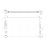 Radiator racire motor Nrf 50446