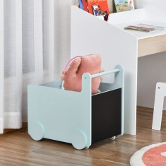 HomCom cutie jucarii, multifunctionala, cu roti, 47x35x45.5cm foto