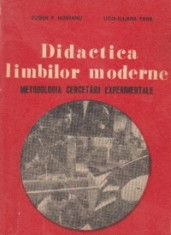 Didactica limbilor moderne (Metodologia cercetarii experimentale) foto