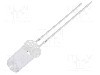 Dioda LED, 5mm, verde, 2180...3000mcd, 20mA, 2,8...3,6V, OPTOSUPPLY - OSG5DA5T51A