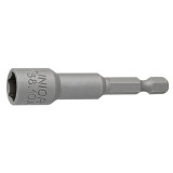 Capete chei tubulare,cu magnet si prindere hexagonala 1/4 pentru masina 17mm, 23.3mm, 65mm, 74g, Unior