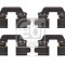 FEBI BILSTEIN 182356 Set accesorii, placute frana